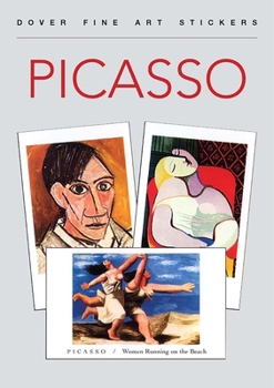 Paperback Picasso: 16 Art Stickers Book