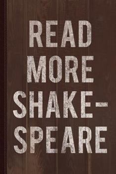 Read More Shakespeare Vintage Journal Notebook : Blank Lined Ruled for Writing 6x9 110 Pages