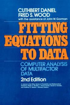 Hardcover Fitting Equations to Data: Computer Analysis of Multifactor Data Book