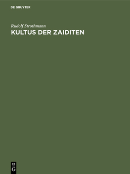 Hardcover Kultus der Zaiditen [German] Book
