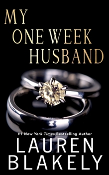 Paperback My One Week Husband Book