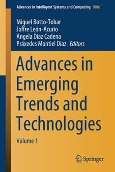 Paperback Advances in Emerging Trends and Technologies: Volume 1 Book