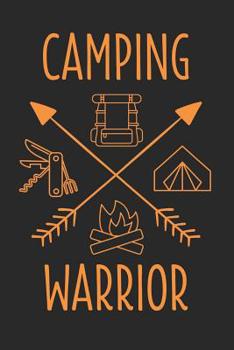 Paperback Camping Warrior: 6 x 9 Dot Dotted Grid Notebook for Scout, Scouts, Pathfinder & Camping Lover Book