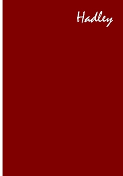 Hadley : Collectible Notebook