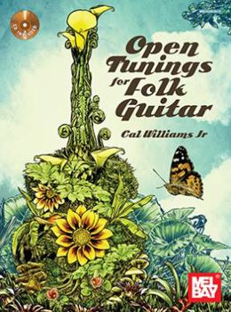 Paperback Open Tunings for Folk Guitar Book