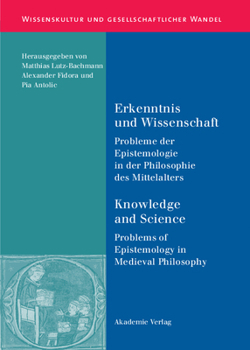 Hardcover Erkenntnis und Wissenschaft/ Knowledge and Science [German] Book