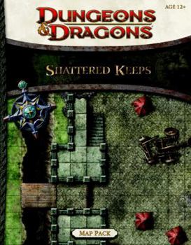 Paperback Shattered Keeps Map Pack: A Dungeons & Dragons Accessory Book