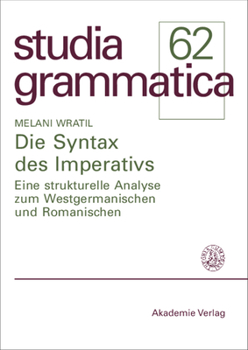 Paperback Die Syntax des Imperativs [German] Book