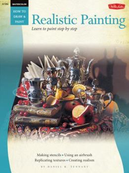 Paperback Watercolor: Realistic Painting: Learn to Paint Step by Step Book