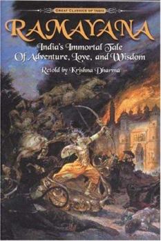 Paperback Ramayana: India's Imortal Tale of Adventure, Love and Wisdom Book