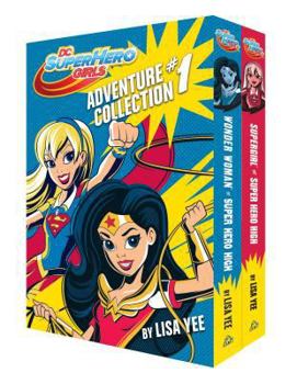 Hardcover The DC Super Hero Girls Adventure Collection #1 (DC Super Hero Girls): Wonder Woman at Super Hero High; Supergirl at Super Hero High Book