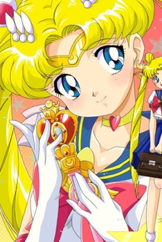 Paperback Journal: Sailor Moon Soft Glossy Cover Journal Lined Pages Book 6 x 9 Inches 110 Pages Book