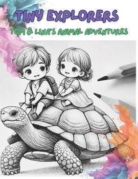 Paperback Tiny Explorers: Tom & Lina's Animal Adventures Book
