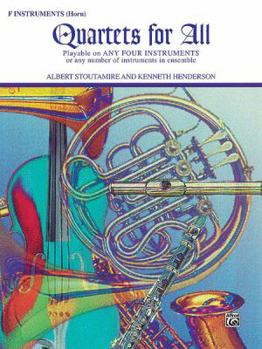 Paperback Quartets for All: F Instruments (For All Series) Book