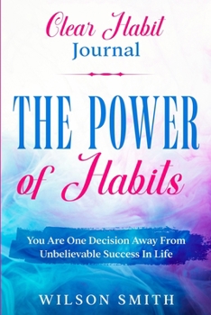 Paperback Clear Habits Journal - The Power of Habits Book