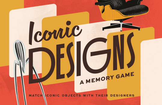 Paperback Iconic Designs: A Memory Game Book