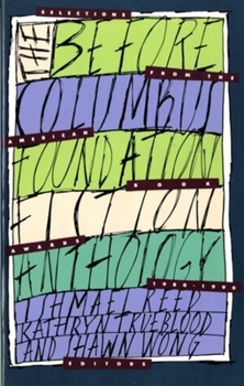 Paperback The Before Columbus Foundation Fiction Anthology Book