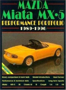 Paperback Mazda Miata Mx5 Performance Portfolio, 1989-1996 Book