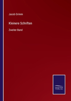 Paperback Kleinere Schriften: Zweiter Band [German] Book