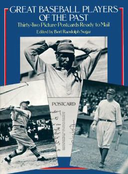 Paperback Great Baseball Players of the Past : 32 picture postcards ready to mail Book