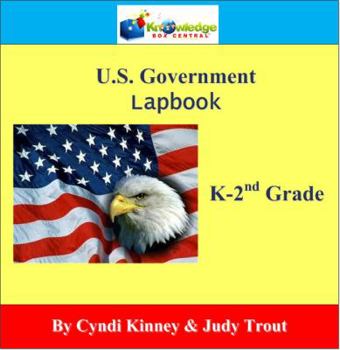 Paperback U.S. Government Lapbook Lapbook (K-2nd) - PRINTED Book