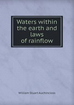 Paperback Waters Within the Earth and Laws of Rainflow Book