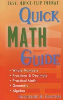 Spiral-bound Quick Math Guide Book