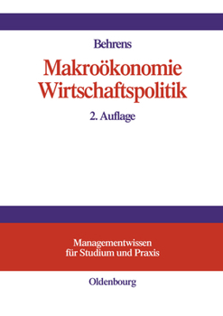 Hardcover Makroökonomie - Wirtschaftspolitik [German] Book