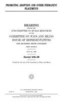 Paperback Promoting adoption and other permanent placements Book