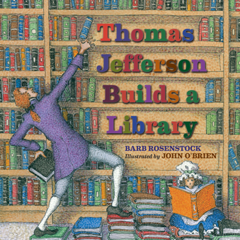 Paperback Thomas Jefferson Builds a Library Book