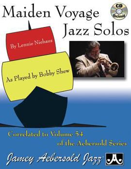 Paperback Maiden Voyage Jazz Solos: As Played by Bobby Shew, Book & CD Book