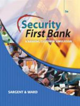 Paperback Security First Bank: A Banking Customer Simulation Book