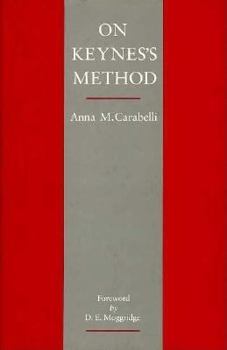 Hardcover On Keynes's Method Book
