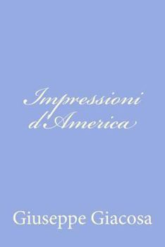 Paperback Impressioni d'America [Italian] Book