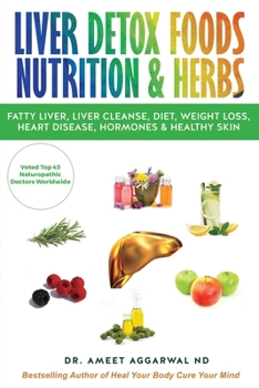 Paperback Liver Detox Foods Nutrition & Herbs Book