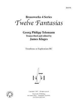 Paperback Twelve Fantasias: for Euphonium Book