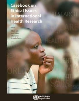 Paperback Case Book on Ethical Issues in International Health Research Book