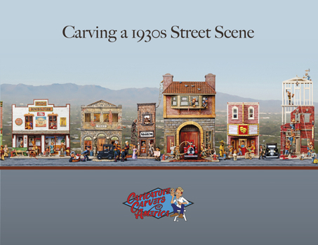 Paperback Carving a 1930s Street Scene Book