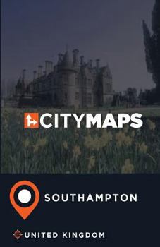 Paperback City Maps Southampton United Kingdom Book