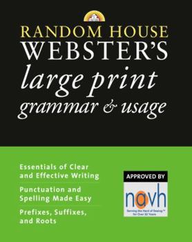 Random House Webster's Large Print Grammar & Usage
