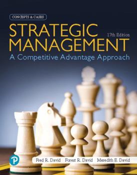 Hardcover Strategic Management: A Competitive Advantage Approach, Concepts and Cases Book