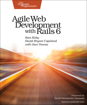 Paperback Agile Web Development with Rails 6 Book