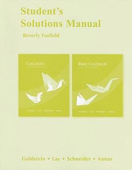 Paperback Calculus & Its Applications and Brief Calculus & Its Applications, Student's Solutions Manual Book