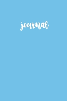 Baby Blue Journal: CUTE GIFT FOR WOMEN, GIRLS, BOYS, MEN RULED PAGES NOTEBOOK TO WRITE AND DRAW IN