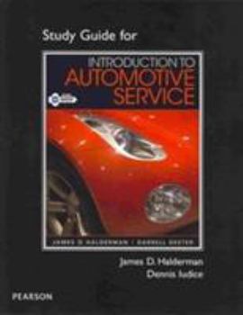 Paperback Study Guide for Introduction to Automotive Service Book