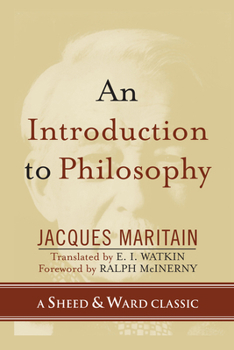 Paperback An Introduction to Philosophy Book