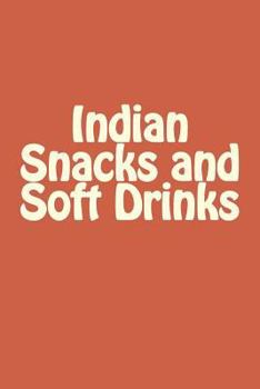 Paperback Indian Snacks and Soft Drinks Book