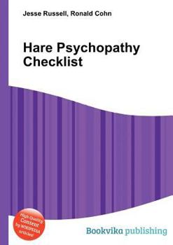 Paperback Hare Psychopathy Checklist Book