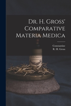 Paperback Dr. H. Gross' Comparative Materia Medica Book