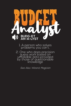 Paperback Budget Analyst BUDG-ET AN-A-LYST: Budget Analyst Budget Finance Planner & Diary Book